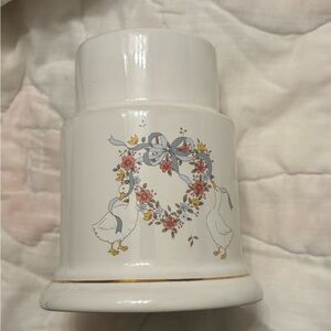 Blue Ribbon Geese Tealight Holder